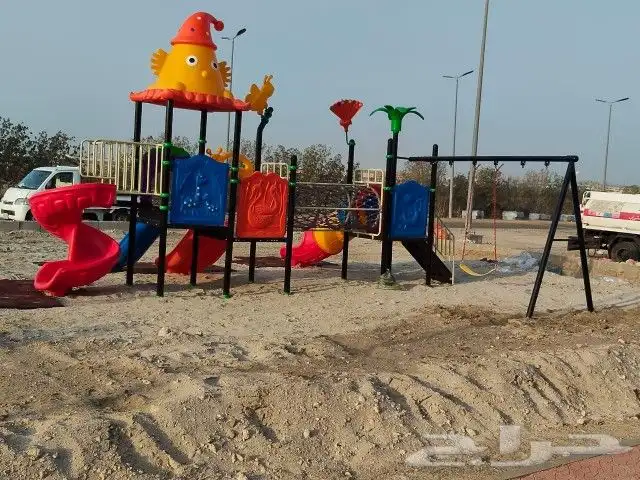 مراجيح وزحاليق خارجية وألعاب نفخ مائية وهوائية انواع مميزة 35