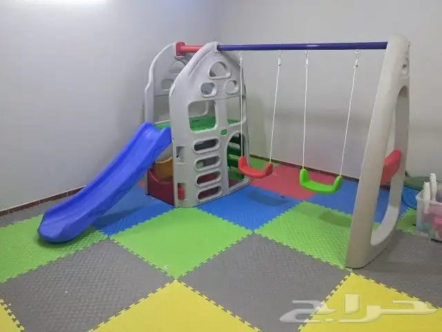 مراجيح وزحاليق خارجية وألعاب نفخ مائية وهوائية انواع مميزة 40