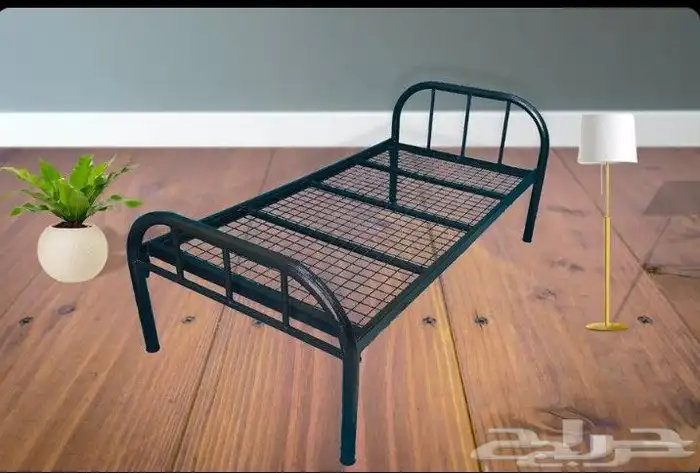 سرير حديد دورين ومراتب ودوليب وبطانيات كل شي متواجد 2