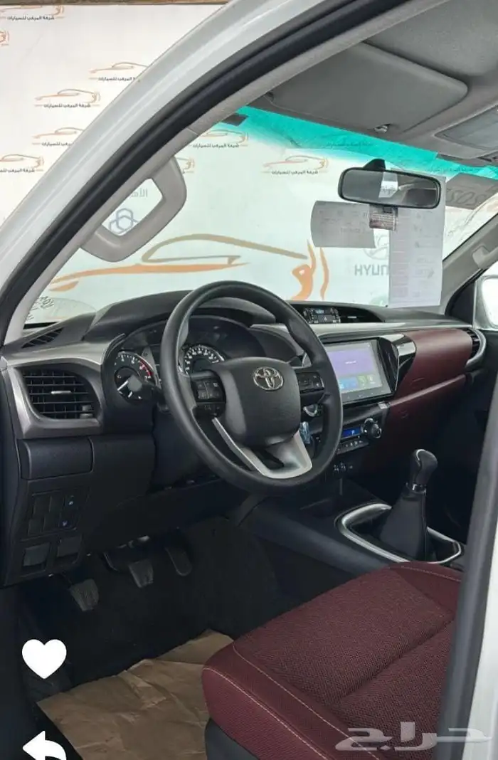 تويوتا هايلكس غمارتين بنزين قير عادي ورد الوكيل السعودي 2