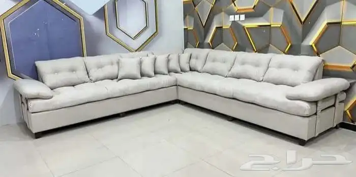 كنب جديد جاهز حرف ال و7نفر 8