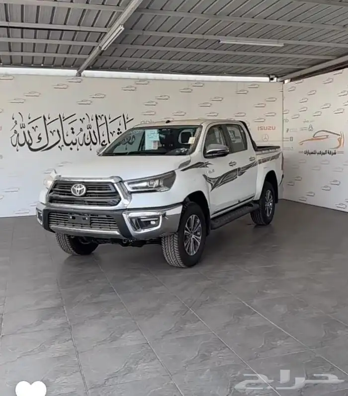 تويوتا هايلكس غمارتين بنزين قير عادي ورد الوكيل السعودي 1