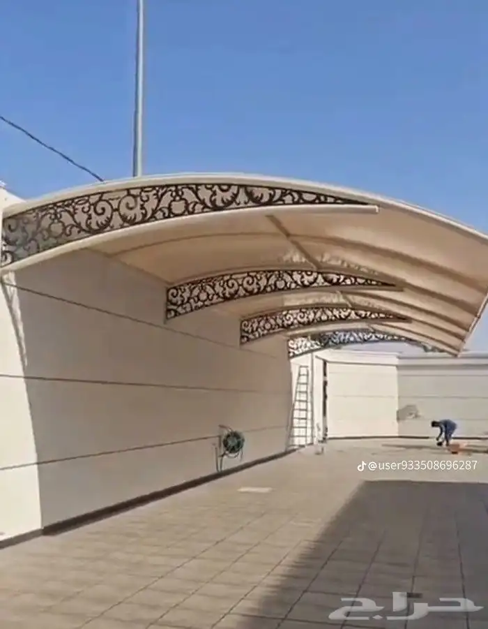 بيت شعر قرميد تلبيس قماش مضلات سيارت جازان ابوعريش 0