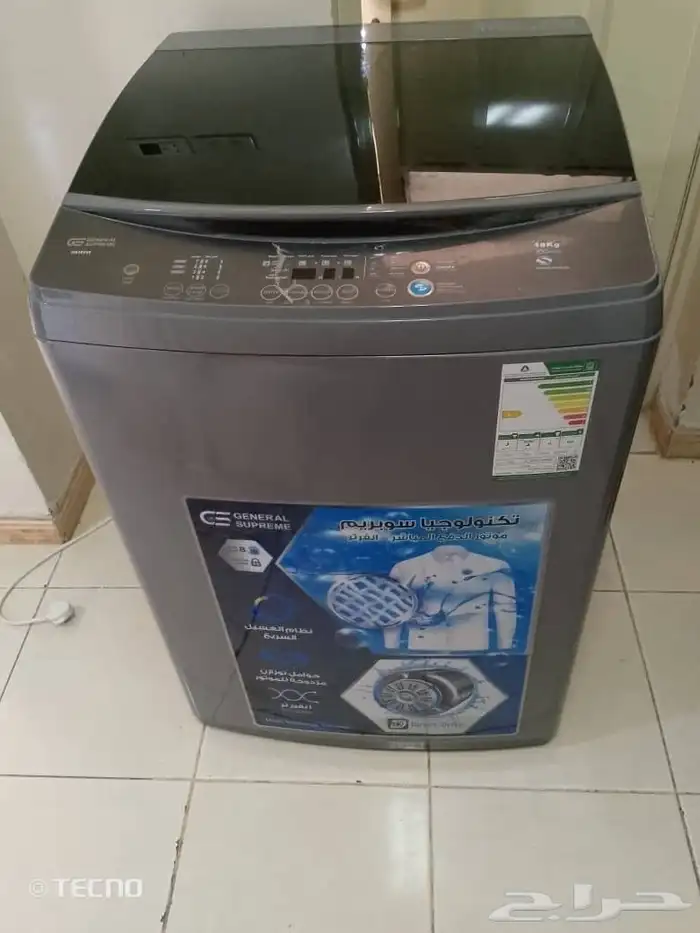 فرن غاز ايطالي نضيف غساله ملابس اتوماتيك نظيفه 4