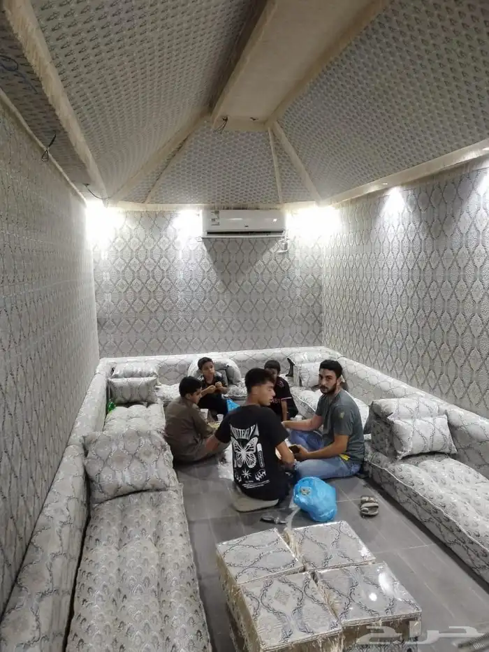بيت شعر مشب نار قرميد 7