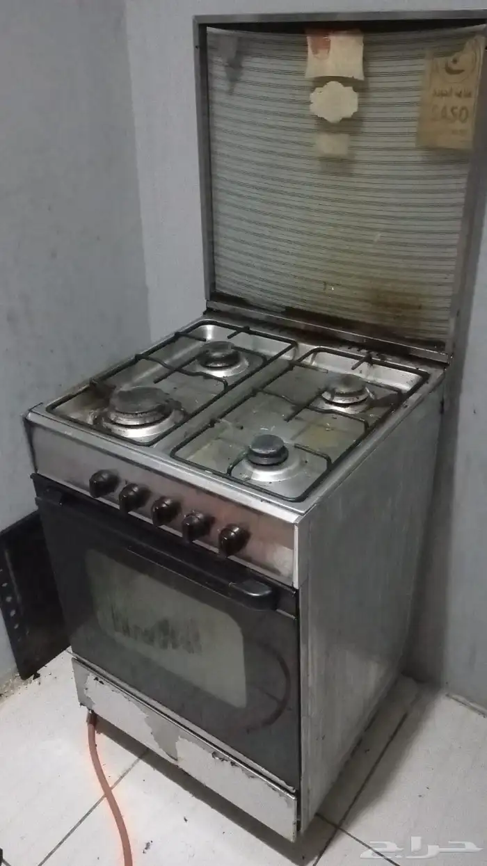 بوتجاز بفرن4 شعله للبيع حالته جيده استخدام بسيط  دابة غاز 0