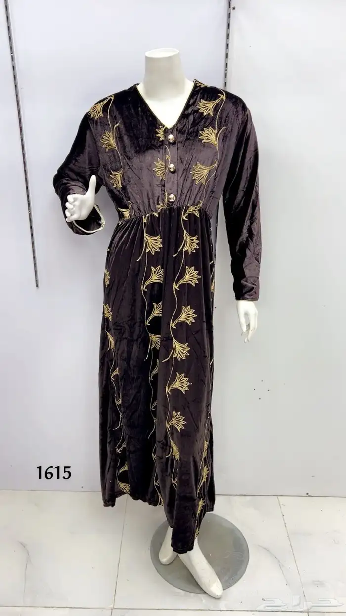جلابيات شتويه نسائية جمله بدرزن 41