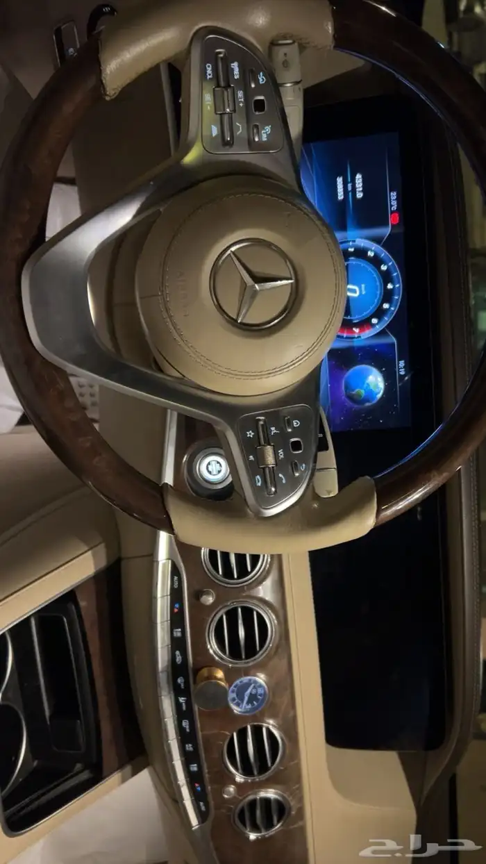 مرسيدس S450 جفالي ثلاث ازرار موديل 2019 6