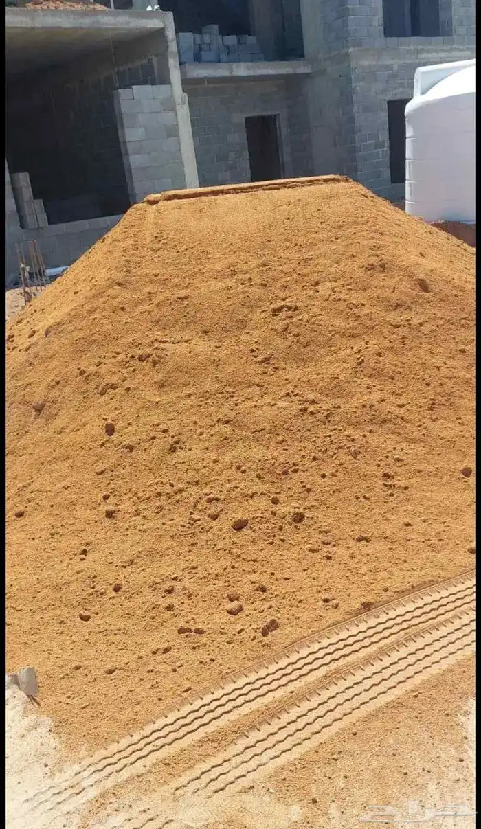 توريد جميع انواع الرمل والبحص والصنبيز ومقشور 5