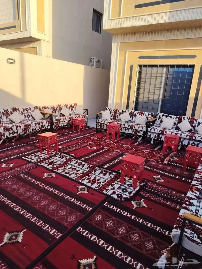 تعجير كنب كرسي طولات زجج جلسات شعبيه قهوجين صبابين رجال نساء 1