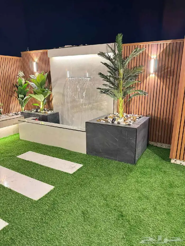 حدائق منزليه احدث الاشكال الهندسيه كل الي عليك 8 9