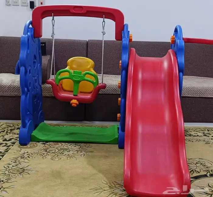 العاب اطفال مرجوحة وزحليقة داخل المنزل وخارجه 1