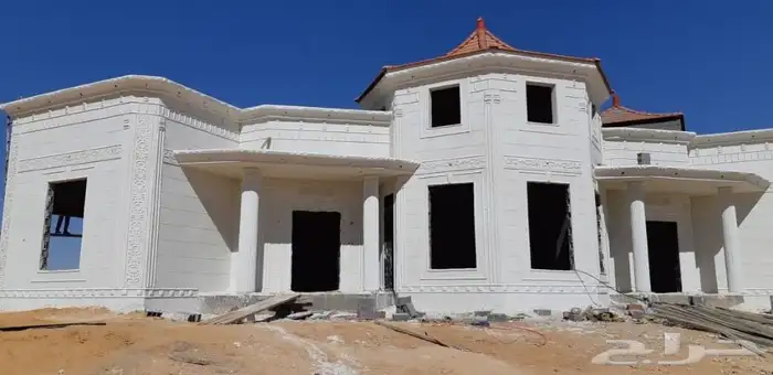 بديل الحجر لياسه ملونه ديكورات خارجيه. 3