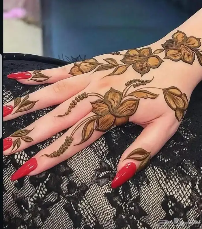 نقاشه الرياض نقش حناء الرياض 4