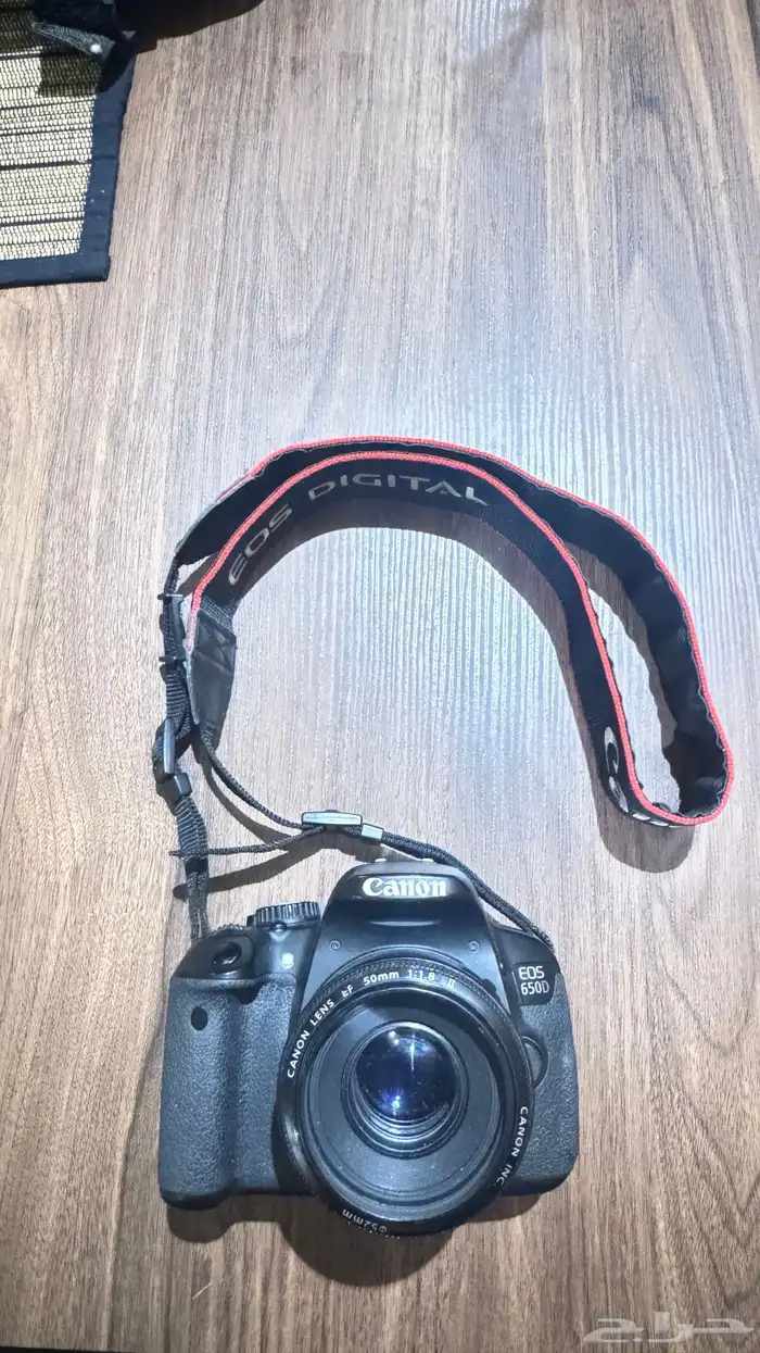 كاميرتين كانون للبيع مع عدسات 6