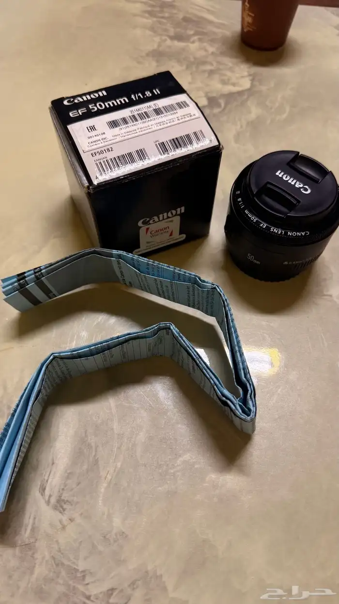 عدسة كاميرا كانون 50mm 5
