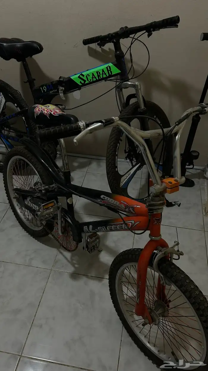 cobra orange and black bike for sale بايك كوبرا للبيع 1