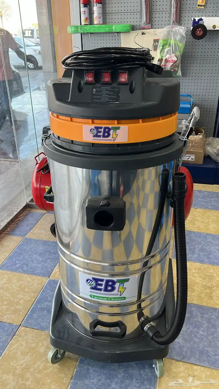 مكنسة صناعية 3 موطور 0