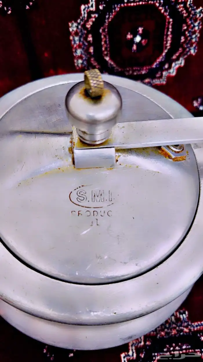 قدر ضغط هندي مكرش 3 لتر للي يبي يعدل عليه 4