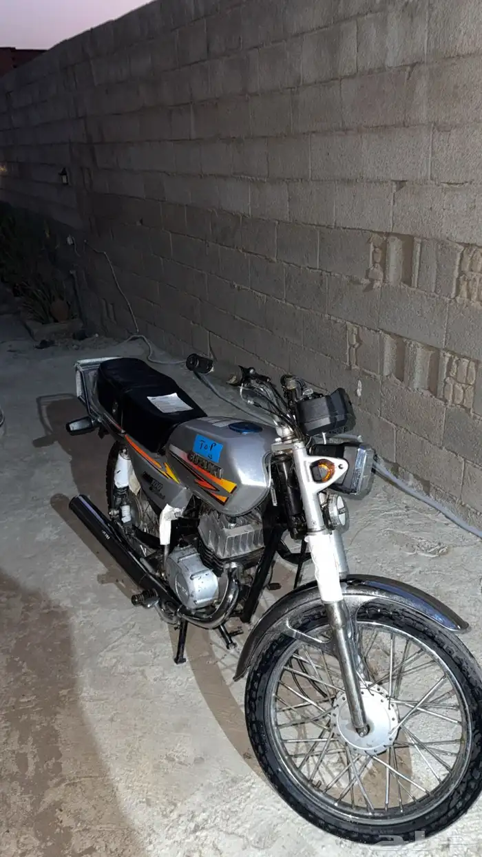 دباب x100 سزوكي اصلي مع صفيره طرب هديه 3