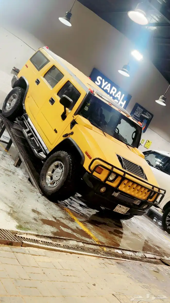 همر للبيع 2005 H2 اصفر 4