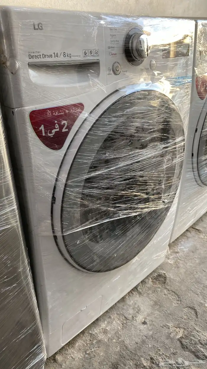 غساله ال جي اتوماتك حراري مستعمله نظيفه 0