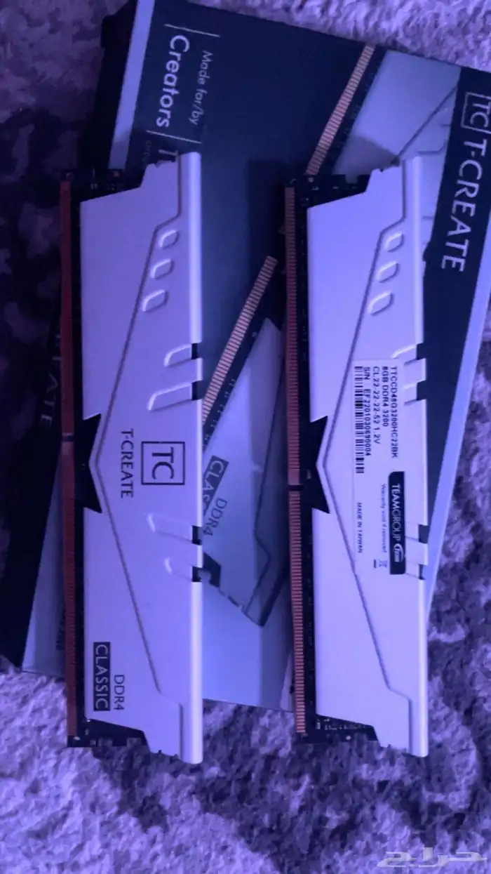 بيع رام DDR4 16GB 3200MHz - T-CREATE Classic 1