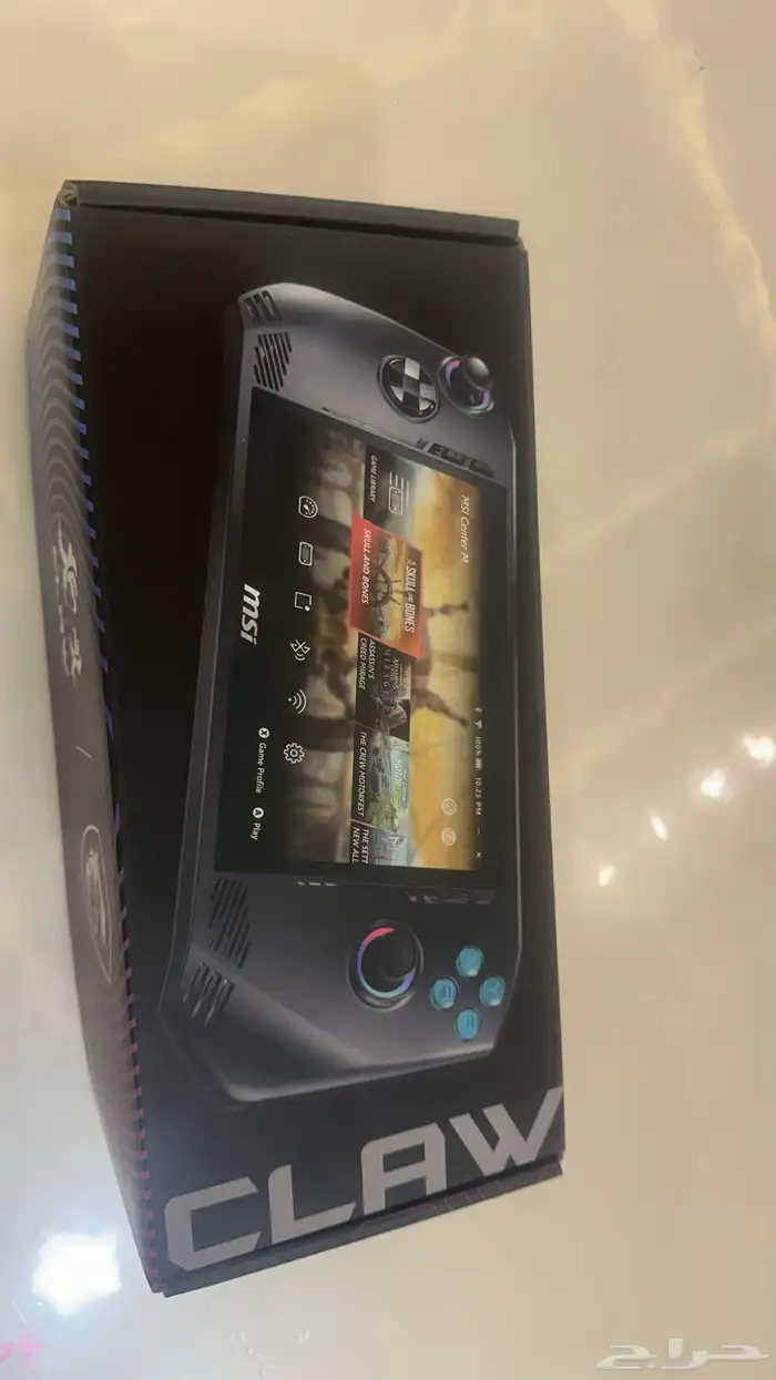 Msi claw جهاز العاب محمول ام اس اي 0