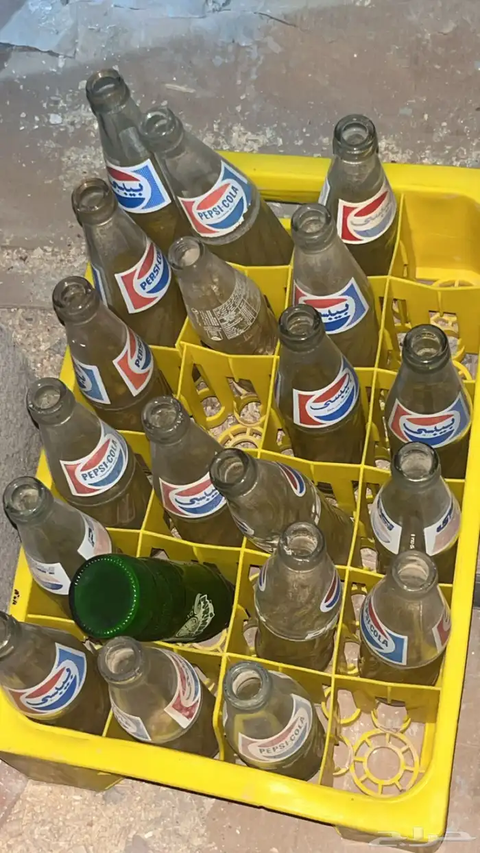 علب ببسي قديمه على سوم 1