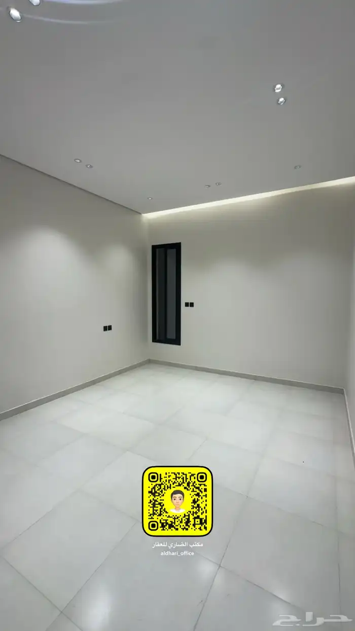 للبيع شقه ارضيه بحي الريان 3