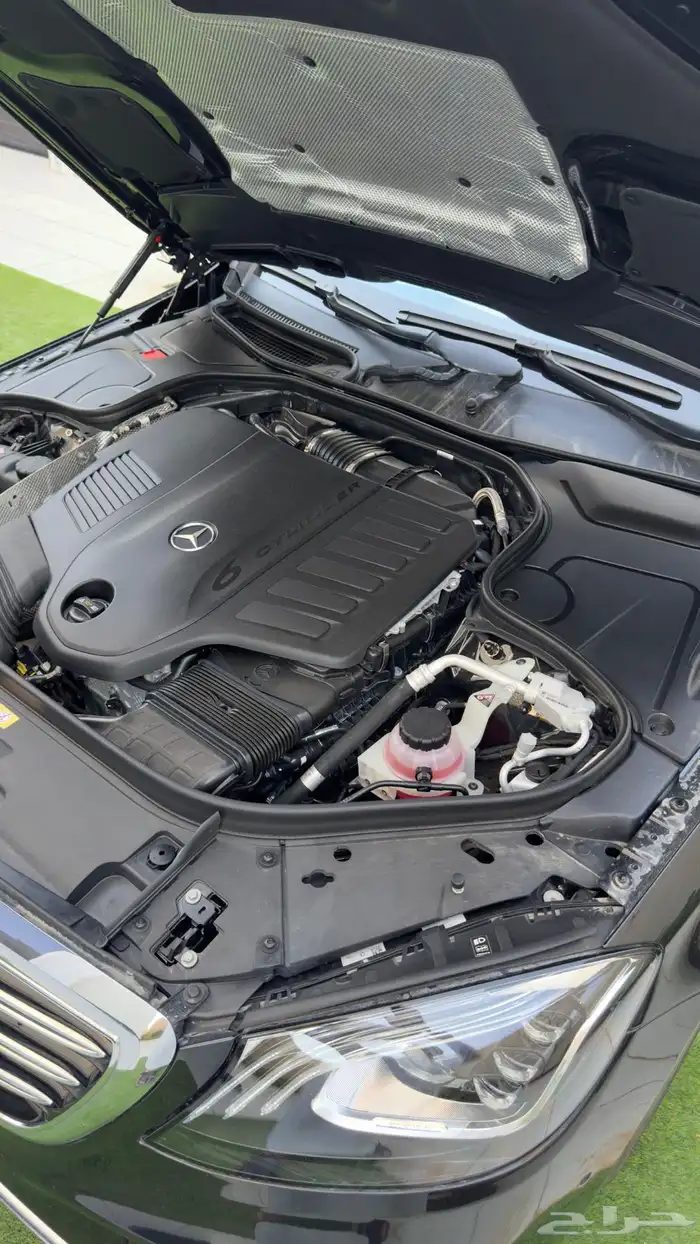 مرسيدس S450 اسود داخل اوف وايت قمة في النظافة 10