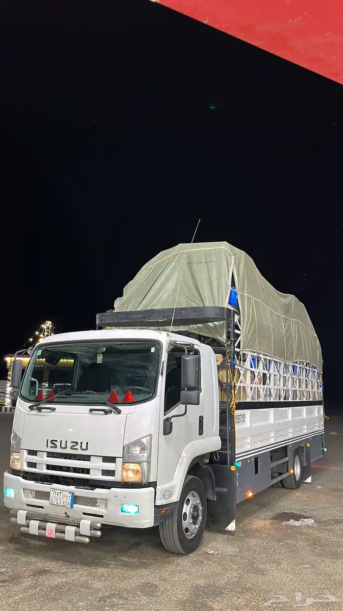 لوري دينه صندوق كبير 7م لنقل 4