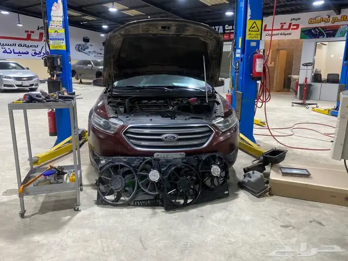 تغيير طرمبة ماء فورد تورس فلكس فقط 500 ريال مع الضمان 17