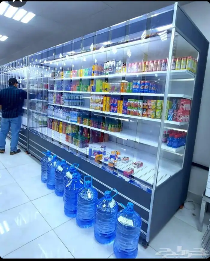 ثلاجات حق سوبر ماركت ماكينه خارجي وداخلي موفر طاقه فريون 410 1