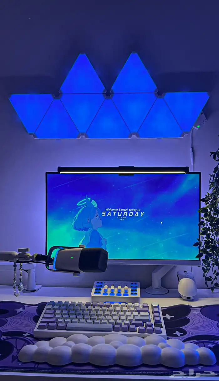 اضاءة نانو ليف مثلثات 0