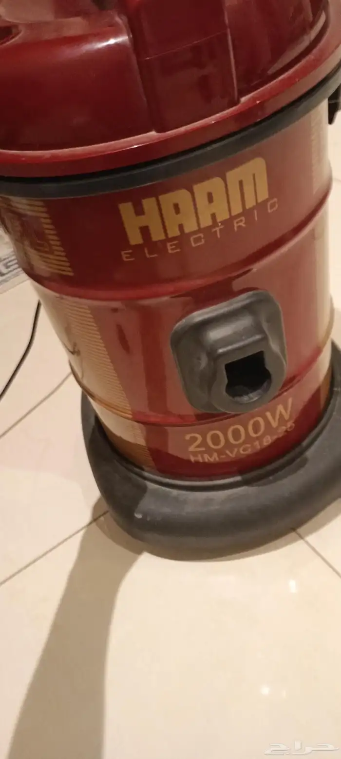 مكنسة كهربائية هام مستعمله 1