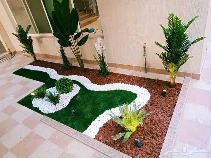 تنسيق حدائق أشجار وزهور 8