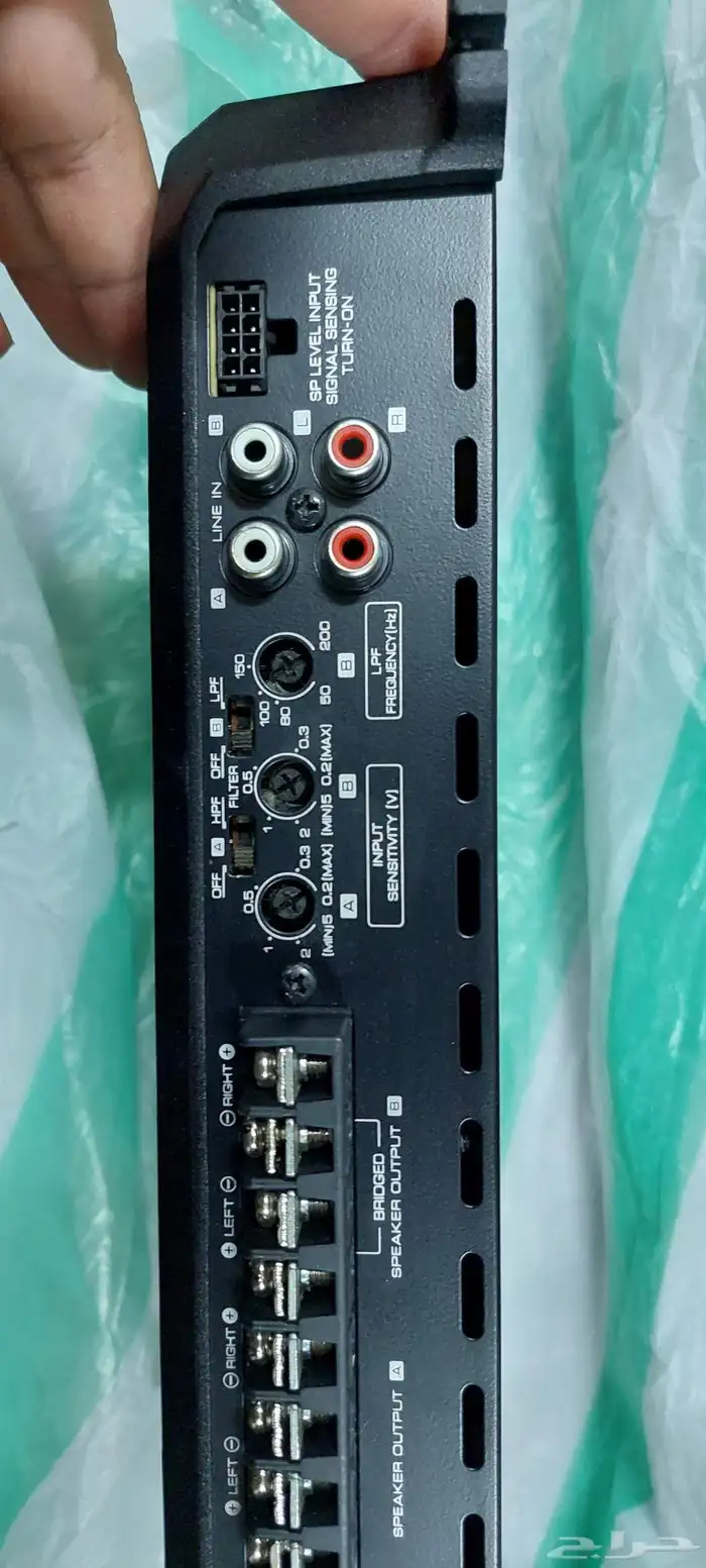 مضخم صوت 1000 واط كيونود الاصلي Kenwood amplifier 1000 watt 4