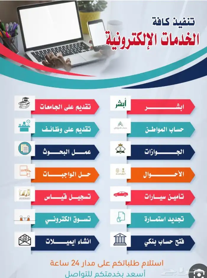 خدمات إلكترونية متكاملة 0
