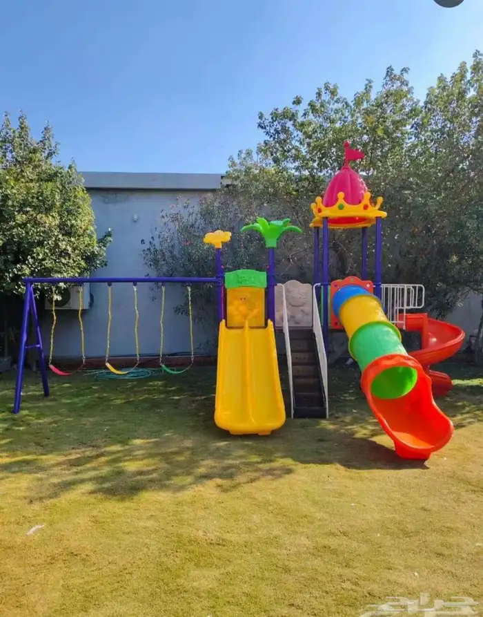 مراجيح والعاب أطفال زحاليق صحن دوار هزازات نطيطات 4