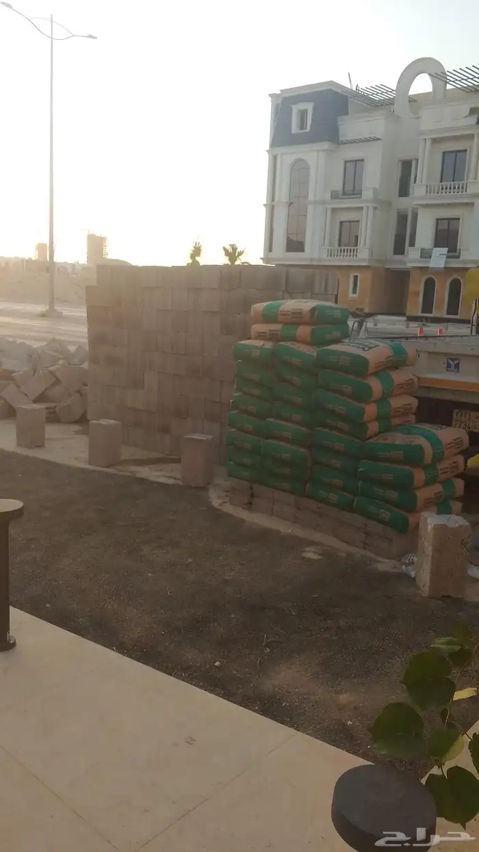 اسمنت رمل بلوك غراء اسمنت ابيض واسود مواد بنا متاكمل 5