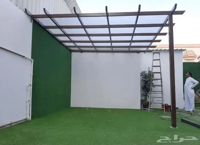 بديل الشينكو مظلات جلسات مظلات سيارات بديل خشب 2