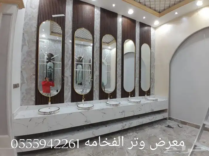 معرض وتر الفخامه لمغاسل الرخام الاسباني والايطالي والتركي 4