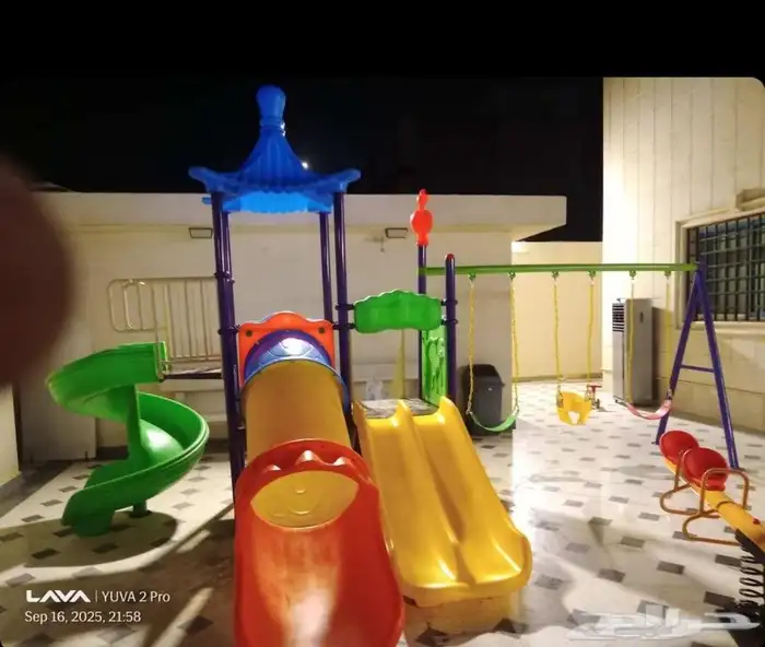 مراجيح والعاب أطفال زحاليق صحن دوار هزازات نطيطات 1