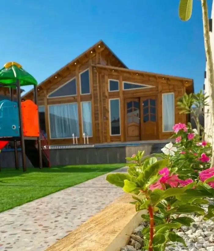 شاليه للايجار في جدة كوخ بجاكوزي شاليهات مسبح بسخان بتدفئه 22