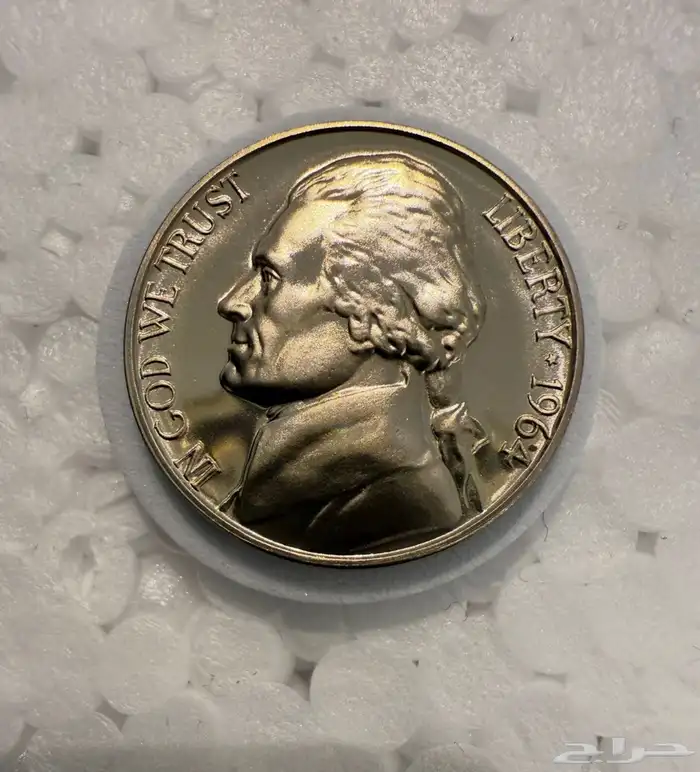 عملات معدنية أمريكية 90بالمئة فضة لعام 1964 6