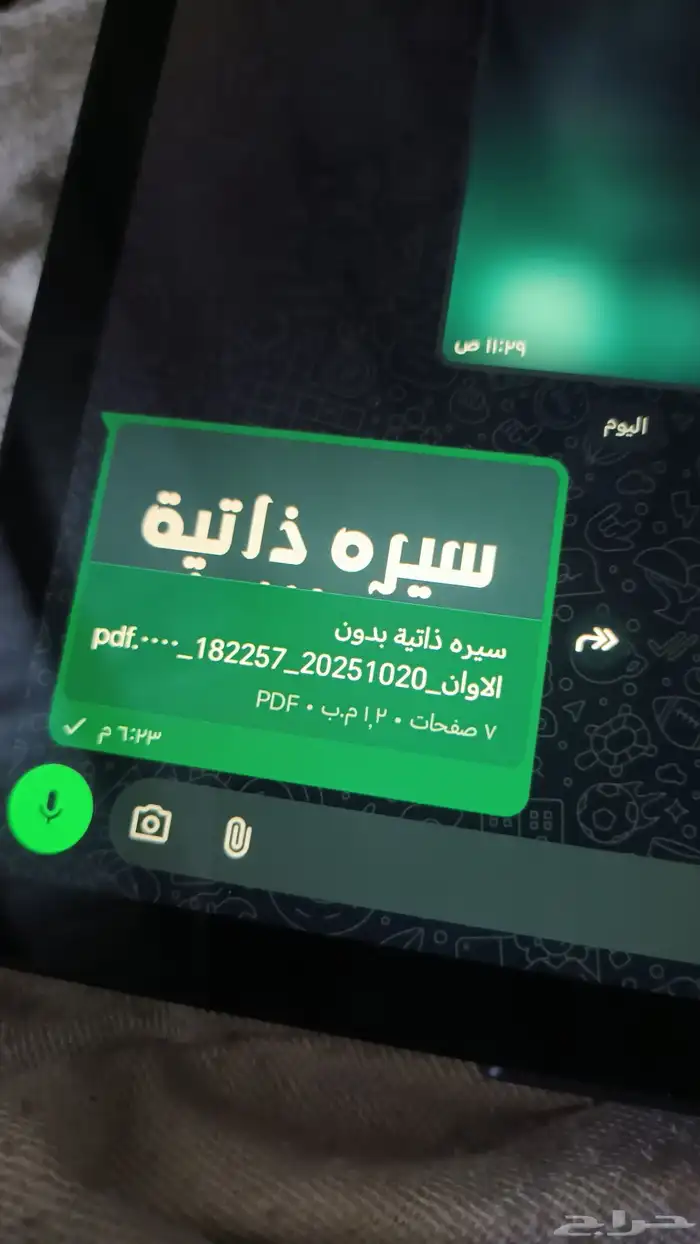 سيره ذاتيه بدون الاوان عشان تنقبل في الوظيفه 0