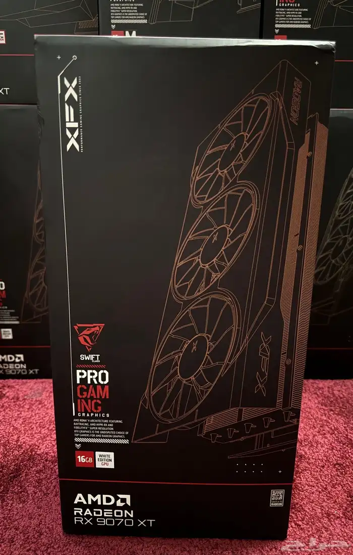 كروت شاشة 9060xt 16GB 9070XT 16GB 5070TI 19