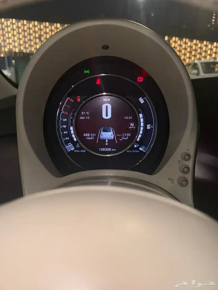 فيات 500 كشف 2020 نظيفة 16