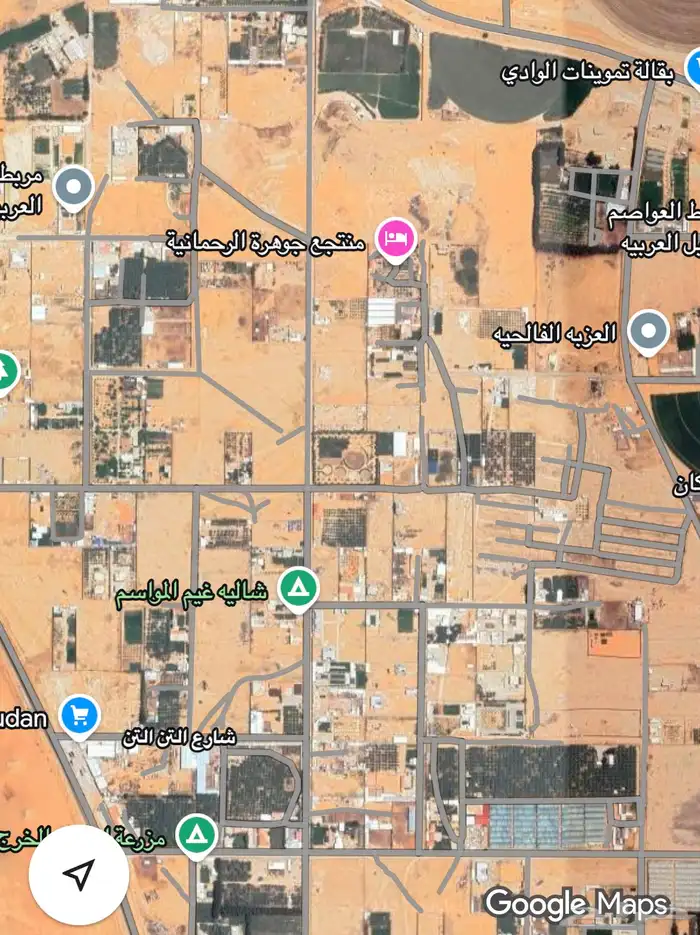 للبيع ارض مساحة 5000م الرحمانية الخرج بيع مستعجل موقع فخممم 1